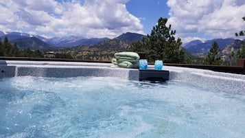 Idromassaggio all'aperto