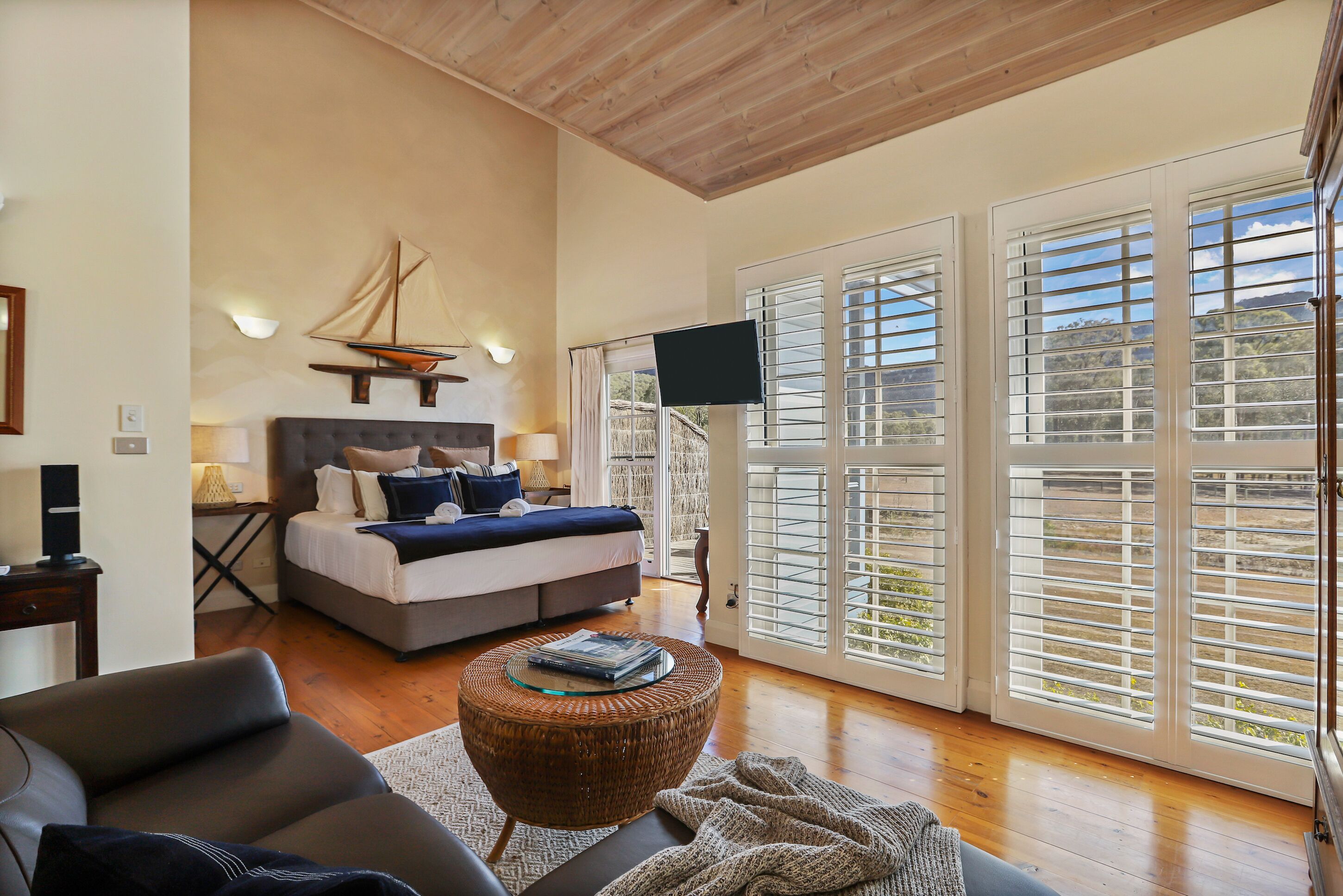 Superior Villa, 1 King Bed, Balcony, Lake View | Pillow-top beds, individually decorated, individually furnished