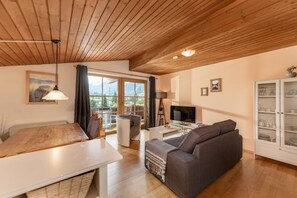 Smart-TV, DVD-Player, Bücher, Videothek