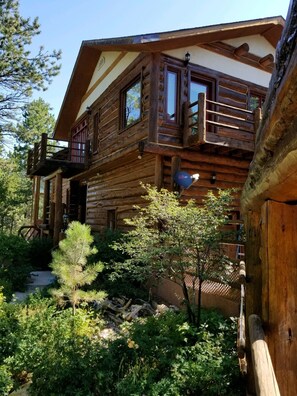 Exterior - Peaceful, private log home with exceptional views and amenities (Custer)