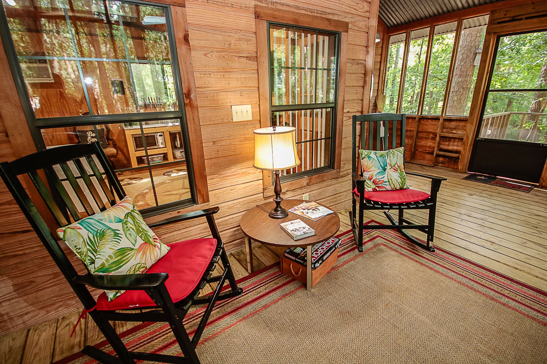 The Tree House Cabin | Individually decorated, individually furnished, laptop workspace
