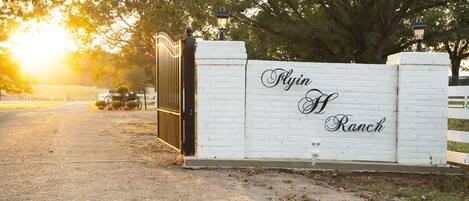 Majoituspaikan julkisivu