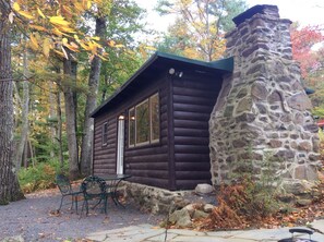 Exterior - The Lehigh Cabin - Riverfront Escape- 1 mile private river (Blakeslee)