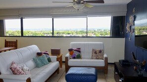 Televisión y reproductor de DVD