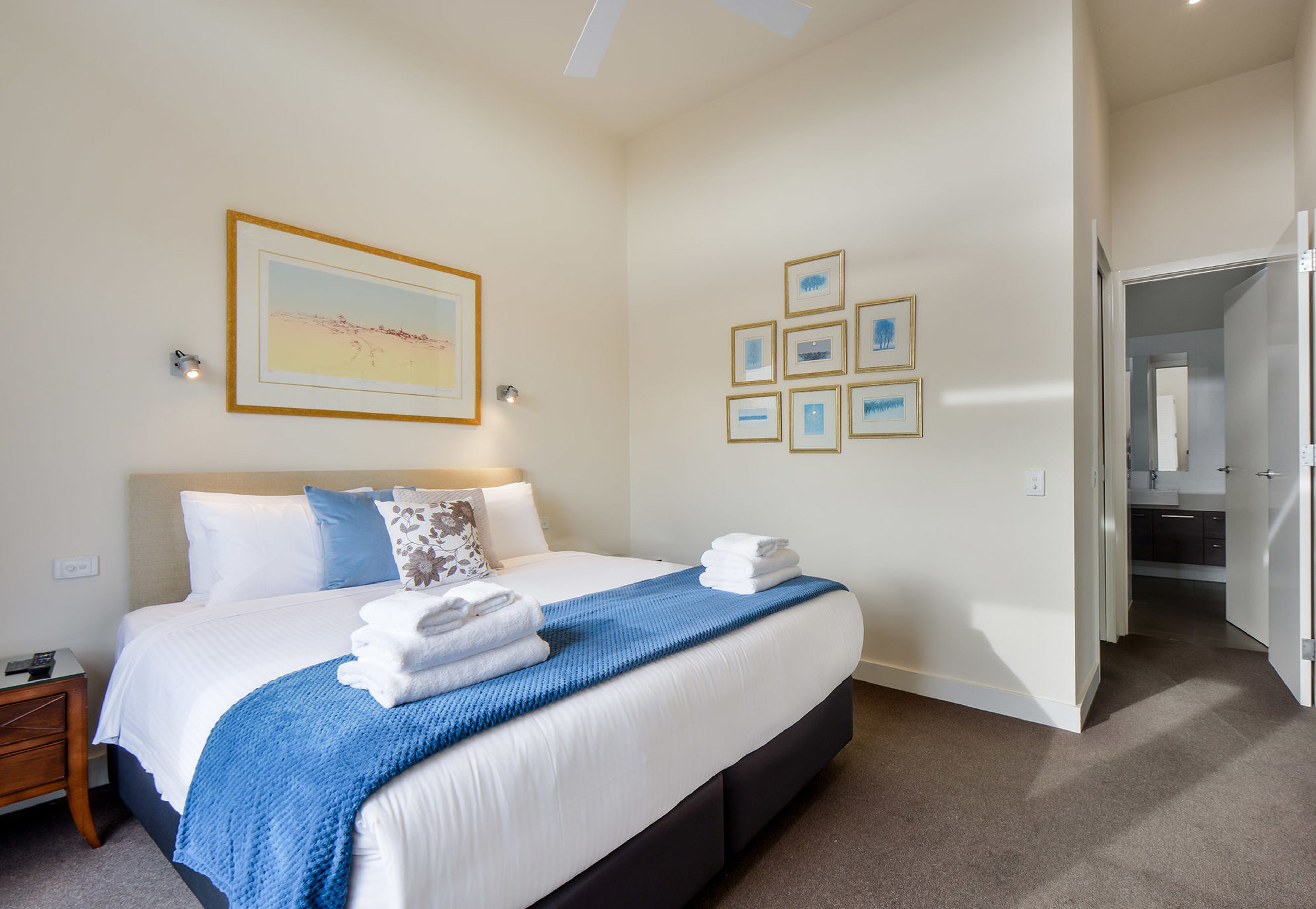 3 bedrooms, iron/ironing board, travel crib, WiFi (free)