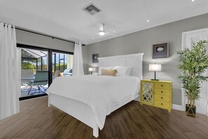 3 bedrooms, iron/ironing board, WiFi, bed sheets