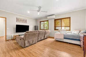 TV, fireplace, Netflix, streaming services