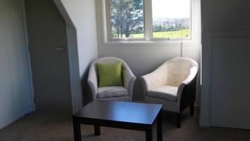 A nook for quiet conversation