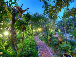 Overnattingsstedets uteområder