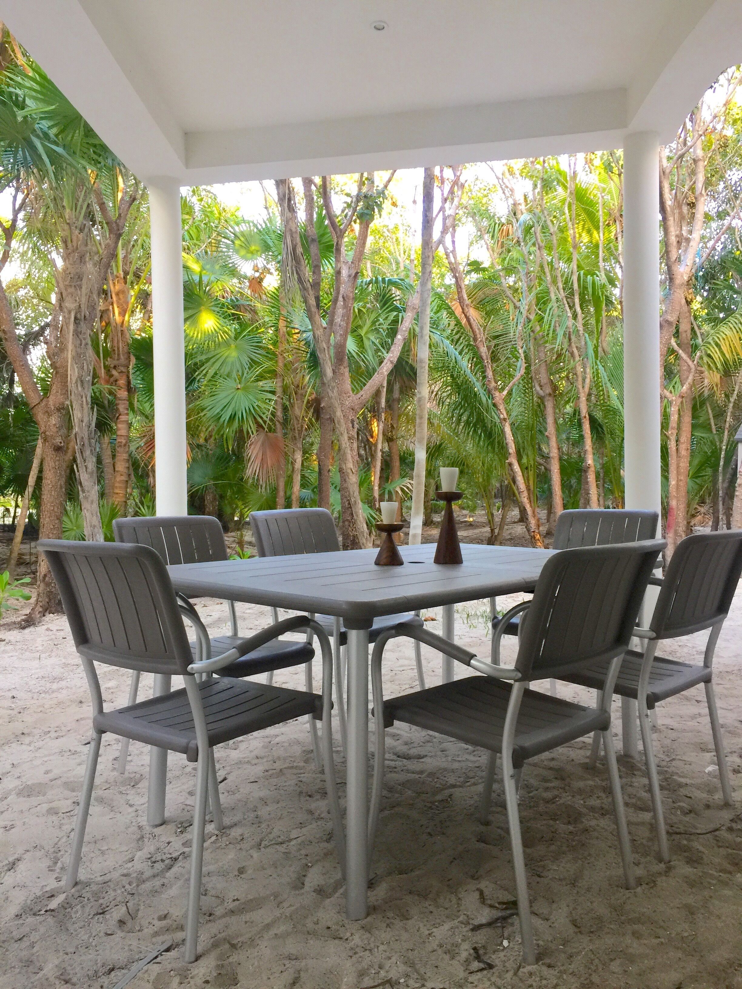 Opções para refeição ao ar livre