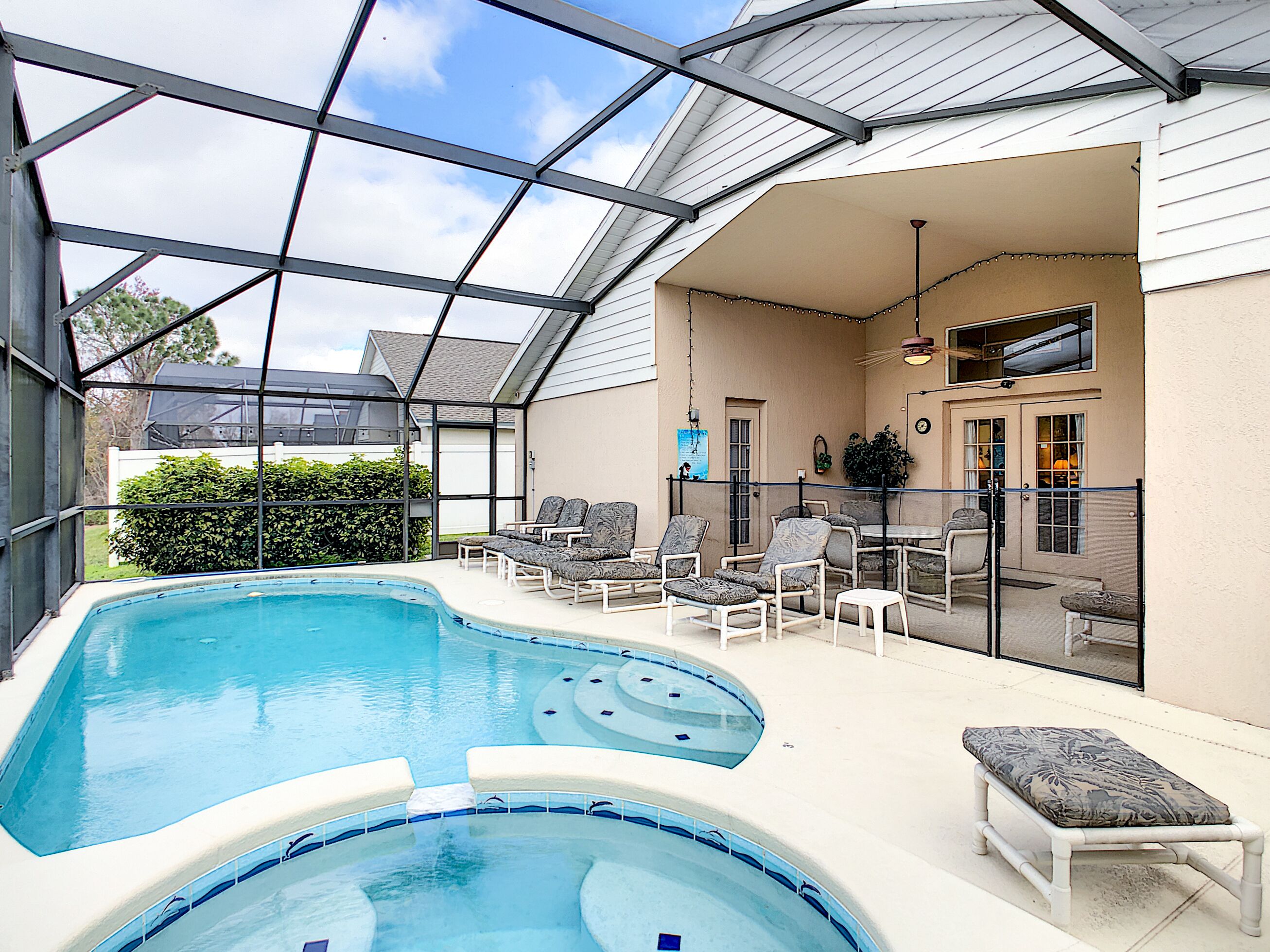 Außenpool, beheizter Pool