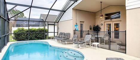 Außenpool, beheizter Pool