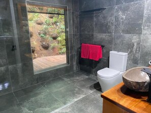 Regadera, amenidades de baño ecológicas, toallas