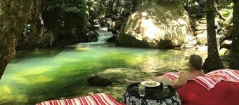 3 Bedroom House in the Daintree with Private Waterfalls and Swimming Hole.