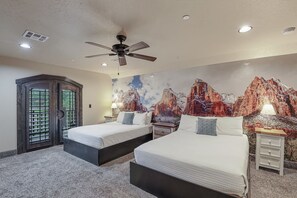 8 soverom, strykejern/-brett, reiseseng for barn og wi-fi