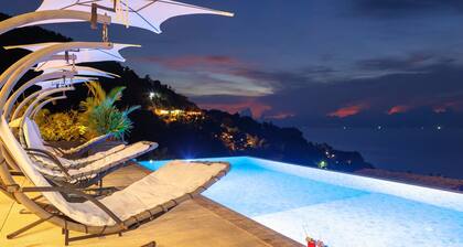 La villa d'architecte de luxe ,4 BR, Haad Yao ,une vue imprenable sur la mer