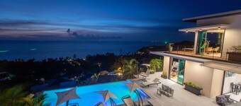 La villa d'architecte de luxe ,4  BR, Haad Yao ,une vue imprenable sur la mer