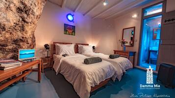 2 habitaciones y caja de seguridad en la habitación