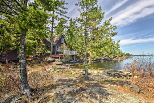 Boat Dock & Beach: Charming Stop Island Cabin