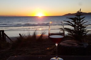 Property grounds - Bach251 absolute beachfront (Raumati Beach)