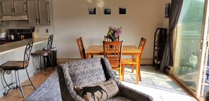 Dining - Clean, comfortable, quiet condo near it all in Summit County! Pool and hot tub! (Dillon)