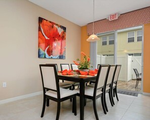 Dining - Modern Villa, Prime Location! 4Bds Townhouse 5126 (Kissimee)