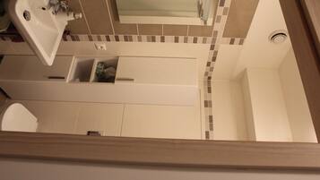 Free toiletries, hair dryer, slippers, towels