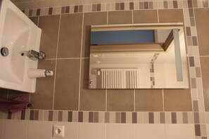 Free toiletries, hair dryer, slippers, towels