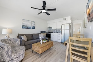 TV - Your Madeira Beach Escape | Tropic Breeze 5 Condo with Pool & Beach Access (Madeira Beach)