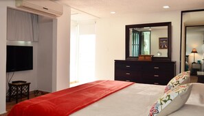 4 chambres, fer et planche à repasser, accès au Wi-Fi (inclus)