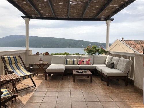 Schönes Haus am Strand