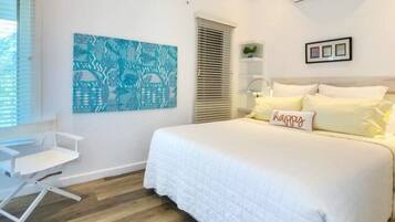 1 bedroom, iron/ironing board, travel crib, free WiFi