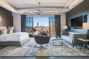 1 bedroom, iron/ironing board, WiFi (free), bed sheets - PCM Studio · Floor-to-Ceiling Views · Walk to BeltLine (Atlanta)
