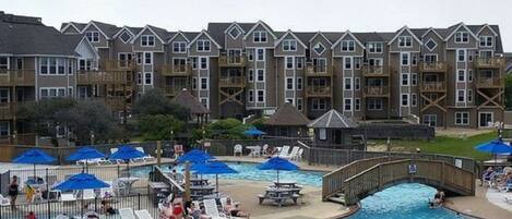 室內泳池、室外泳池