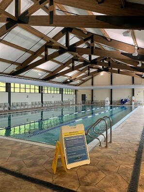 Indoor pool, outdoor pool