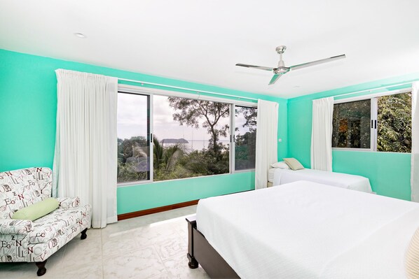 6 bedrooms, travel cot, free WiFi, bed sheets