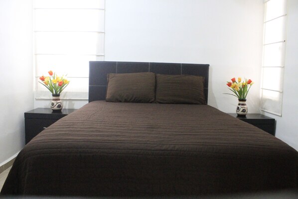 Family Apartment, 2 Bedrooms | Individually furnished, free WiFi, bed sheets - Edificio Zimbad (Tulum)