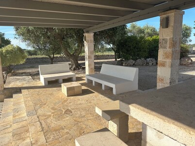 Charming 300-Year-Old Trullo with Large Private Pool, Garden, Pizza Oven & BBQ