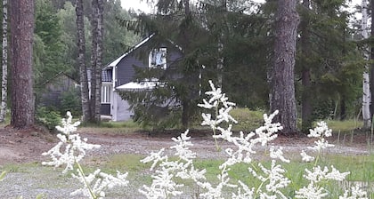 für bis zu 6 Personen in der Nähe von Ångermanälven Neu gebautes Ferienhaus renoviert.