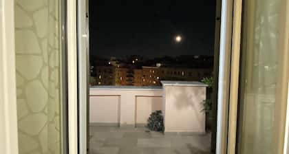 Hermosa terraza en Roma
