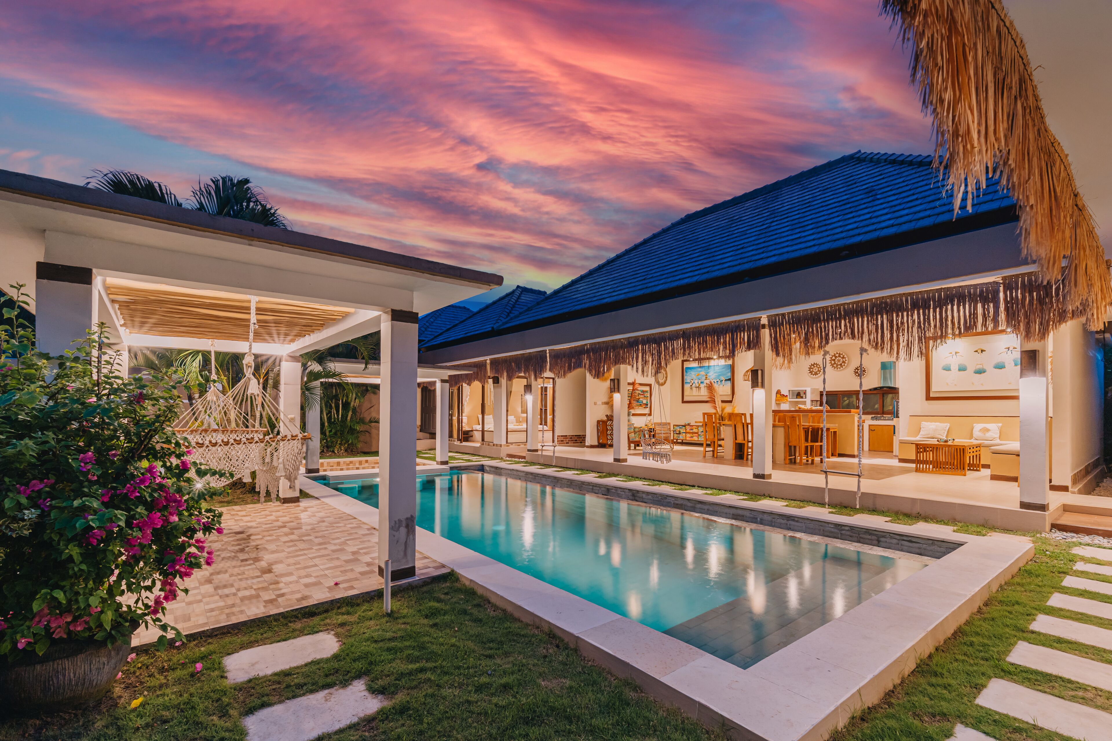 Alberca al aire libre 