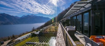 Penthouse-LakeView-AC-PrivateGarden, Menaggio, Italy
