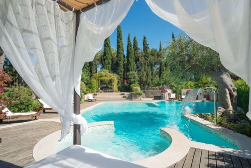 An exclusive historic villa with private pool