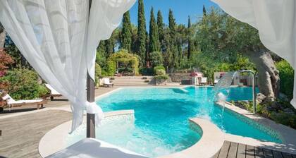 An exclusive historic villa with private pool