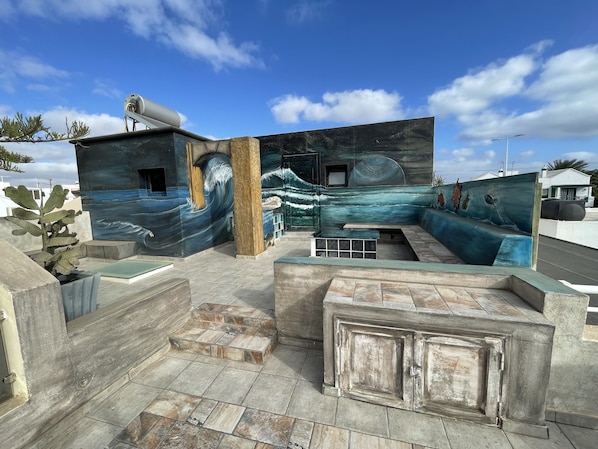 Overnatningsstedets område