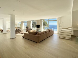 تلفزيون، مدفأة