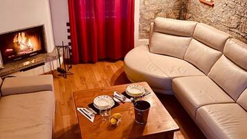Televisión, chimenea, videojuegos y libros