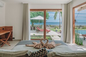 5 slaapkamers, een kluis op de kamer, een strijkplank/strijkijzer, wifi