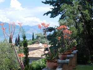 Property grounds - Villa Maria lake view, terrace, parking, garage, 7minutes walk to the village. (Verona)