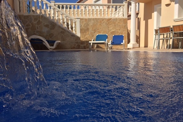 Villa Pool and Water Feature